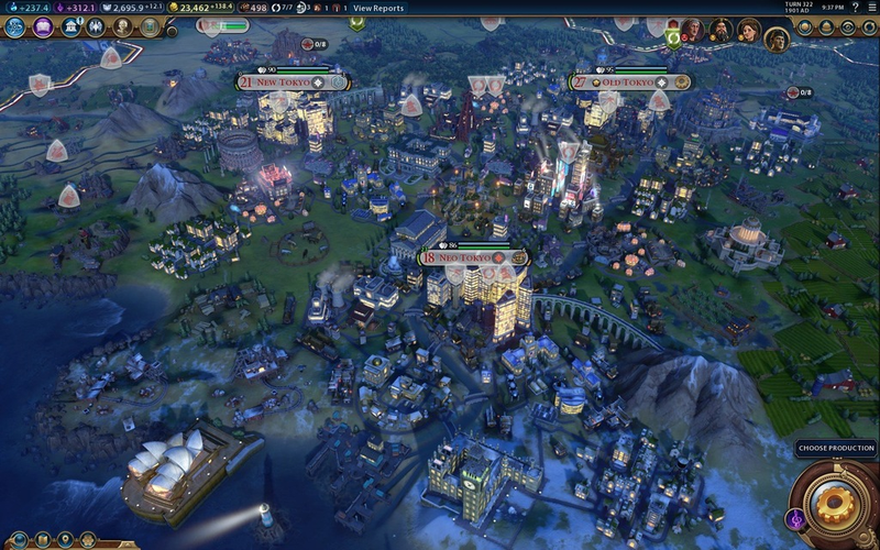 Illustration for article titled Civ VI's Neo Tokyo Is About To Explode